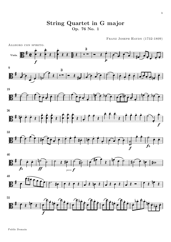 Click to download "Quartet C Major" sheet music