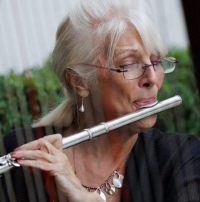 Flutist Geri Rizzo