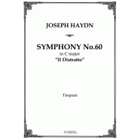Haydn. Symphony #60. Parts.
