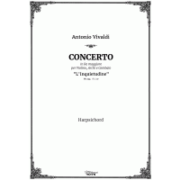 Vivaldi. Violin concerto in D. RV234. Parts.
